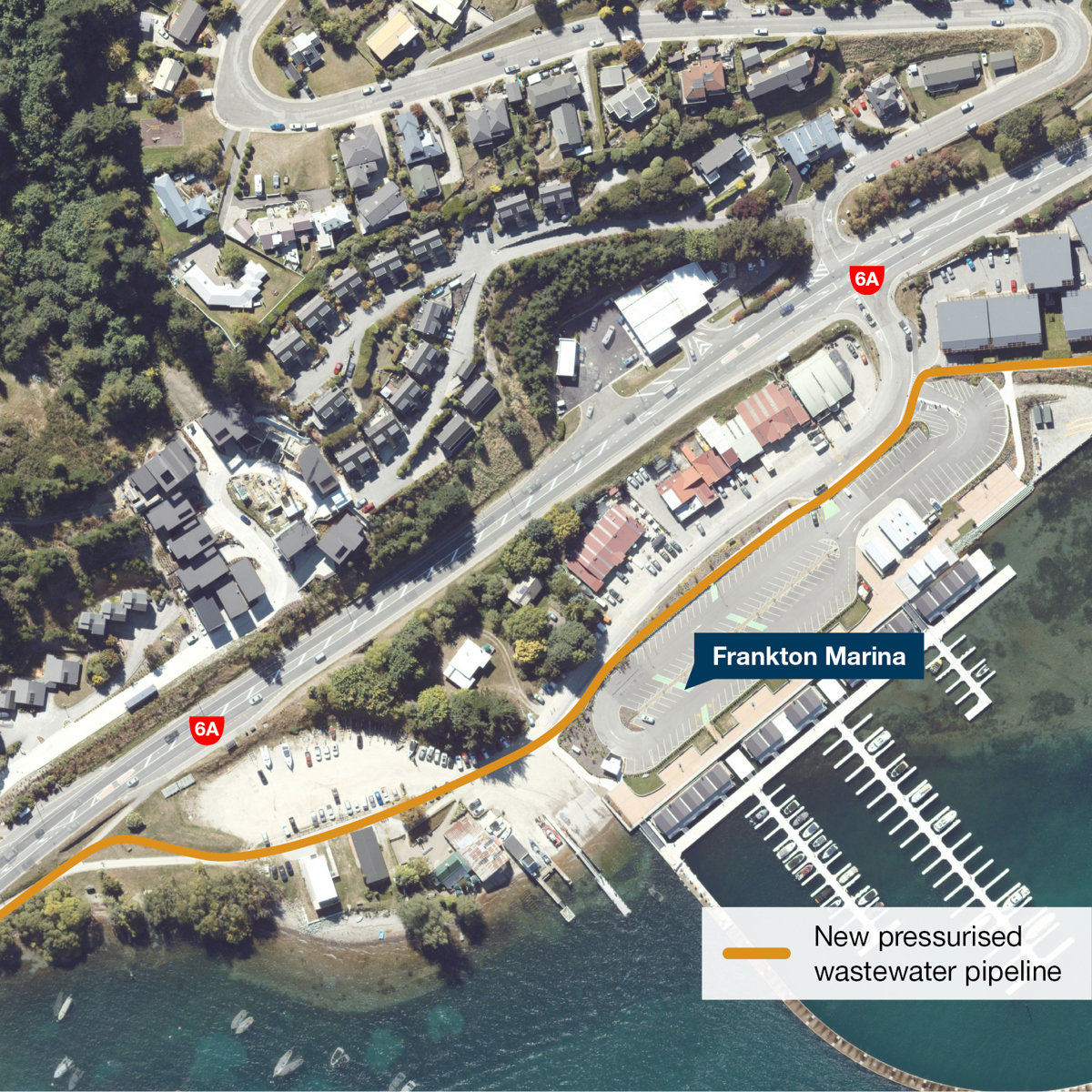 Qldc Frankton Track Wastewater Works 800Px X 800Px Map Marina Jul25 1