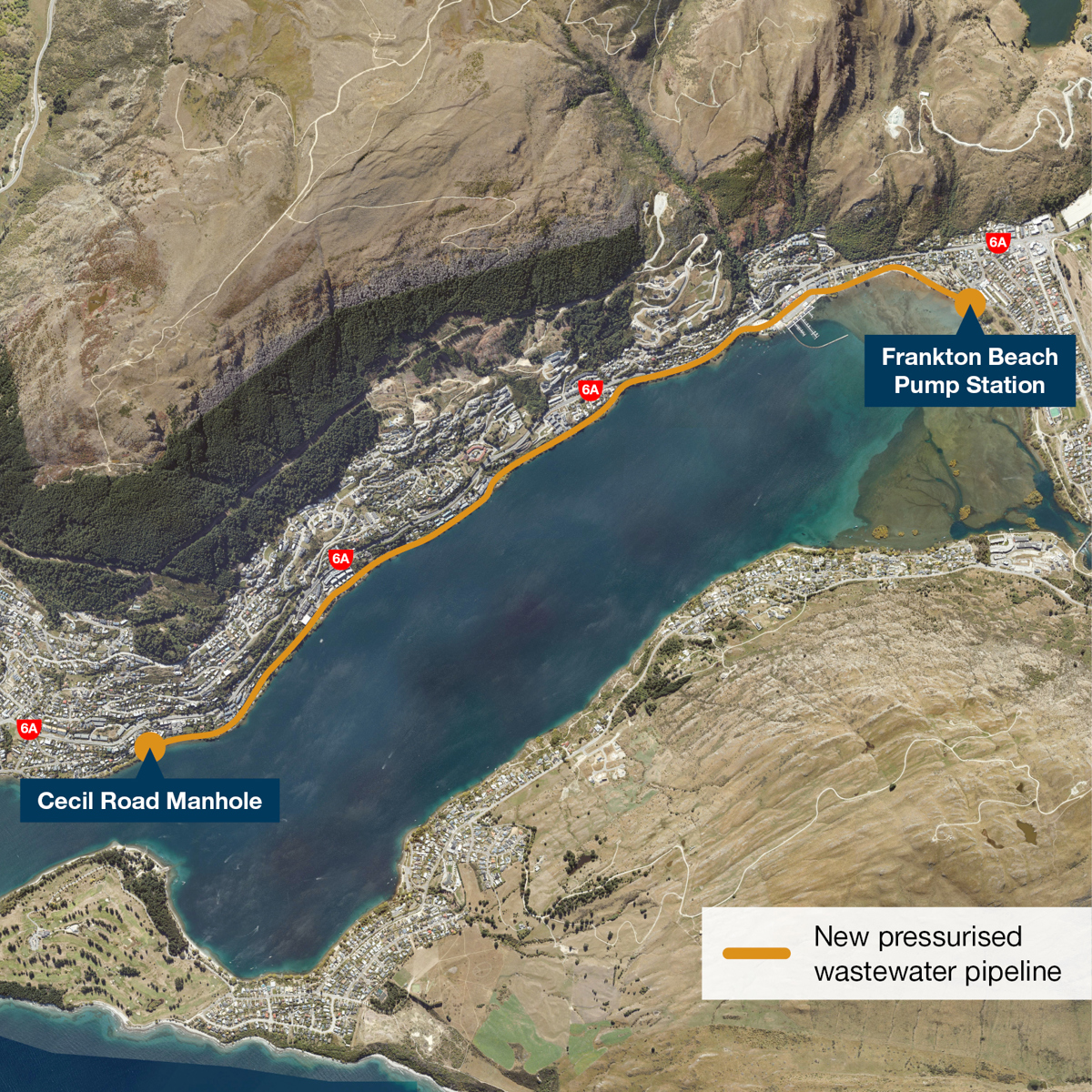 Qldc Frankton Track Wastewater Works 800Px X 800Px Map Jul25